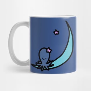 Blue Moon Octopus Mug